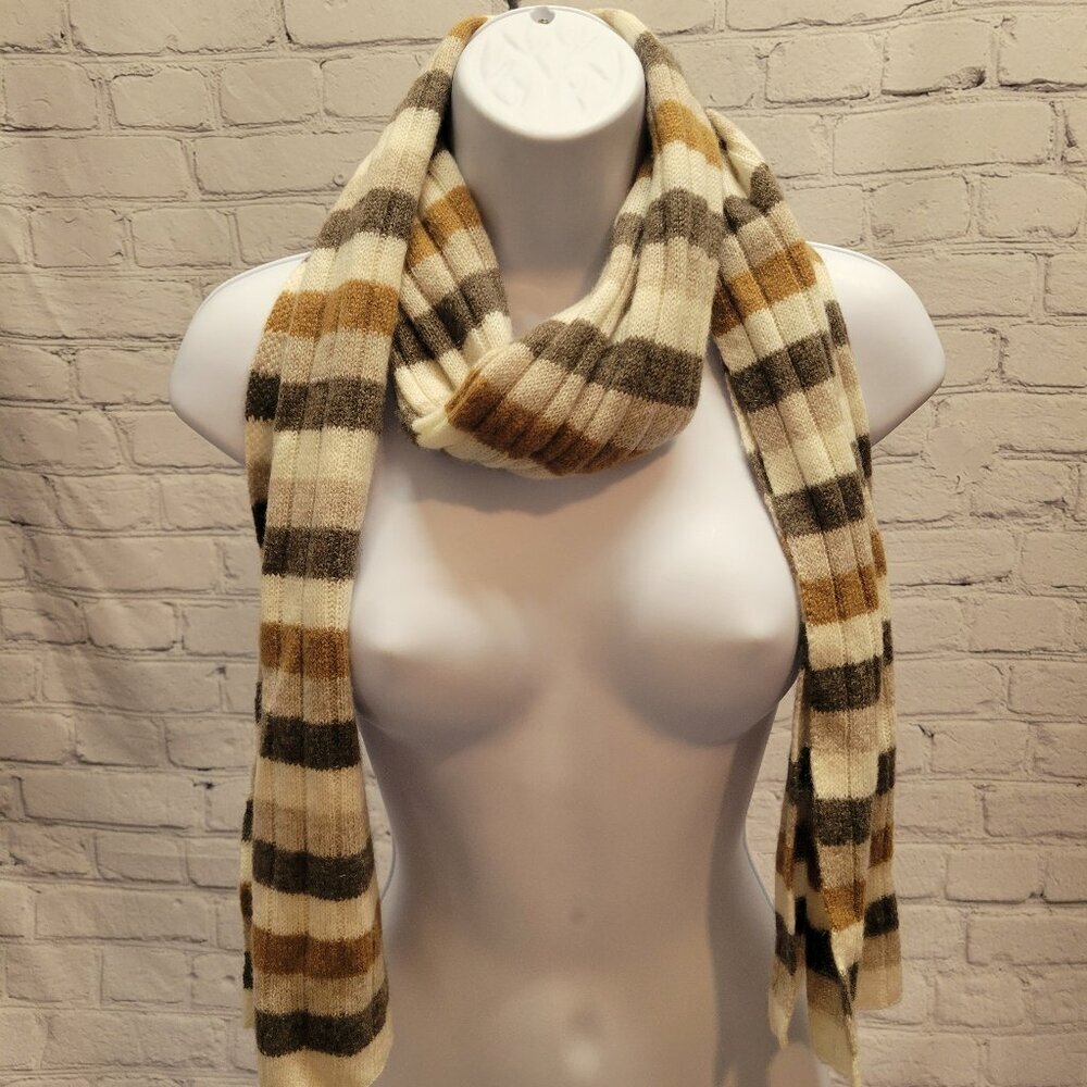 Charter Club Cashmere Stripe Muffler